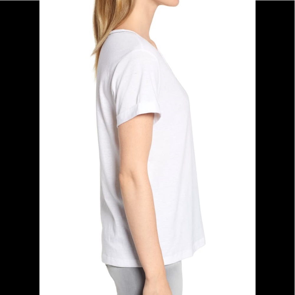 Chain Trim V-Neck Tee
WIT & WISDOM NEW - Picture 5 of 8